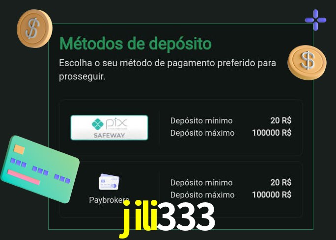 O cassino jili333 oferece uma grande variedade de métodos de pagamento