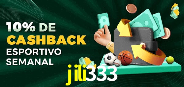 10% de bônus de cashback na jili333